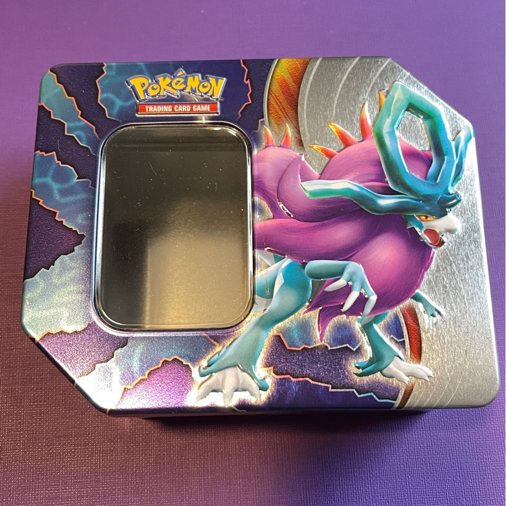 Pokemon Paradox Clash Tin - Walking Wake Ex - TIN ONLY